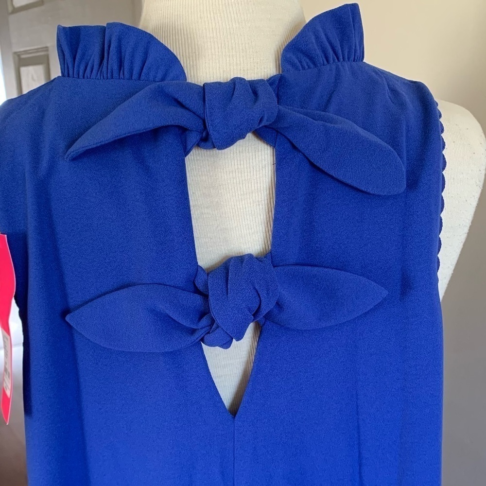 LILLY PULITZER XS Allegra Shift Dress Corsica blue - Picture 7 of 13